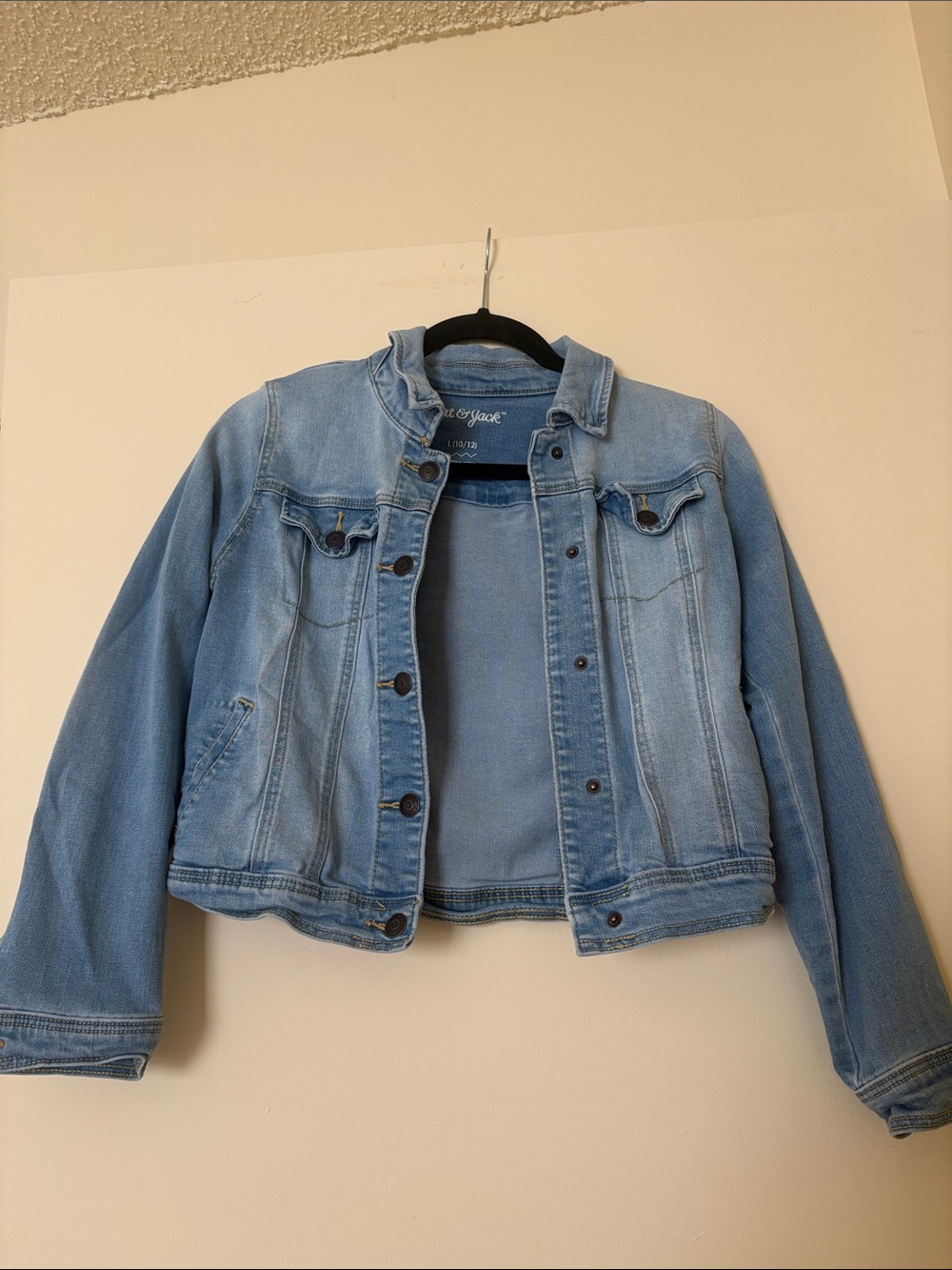 Cat & Jack Light Blue Denim Jean Jacket